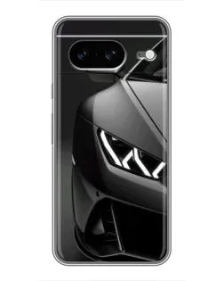 Чохол для Google Pixel 8 з картинкою «Lamborghini фари деталізація»