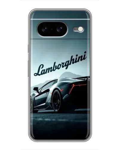 Чохол для Google Pixel 8 з картинкою «Класичний Lamborghini надпис»