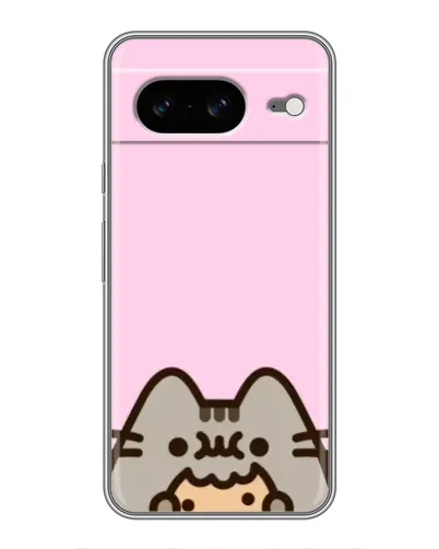 Чохол для Google Pixel 8 з картинкою «Pusheen та печиво»