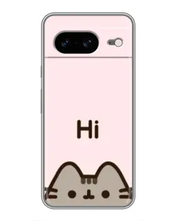 Чохол для Google Pixel 8 з картинкою «Пушин каже Hi»