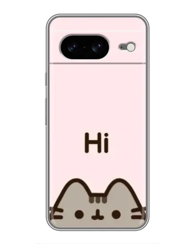 Чохол для Google Pixel 8 з картинкою «Пушин каже Hi»