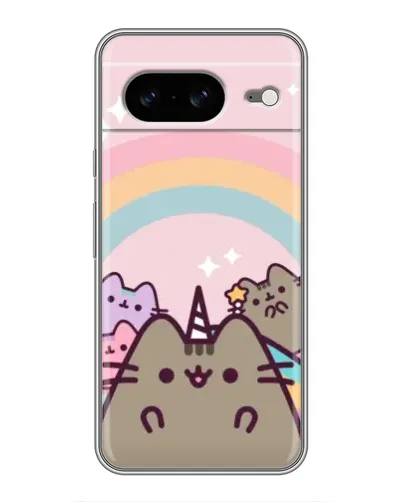 Чохол для Google Pixel 8 з картинкою «Єдиноріг Pusheen»