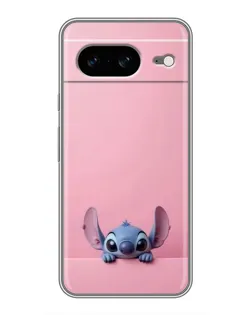 Чехол для Google Pixel 8 с картинкой «Stitch выглядывает»