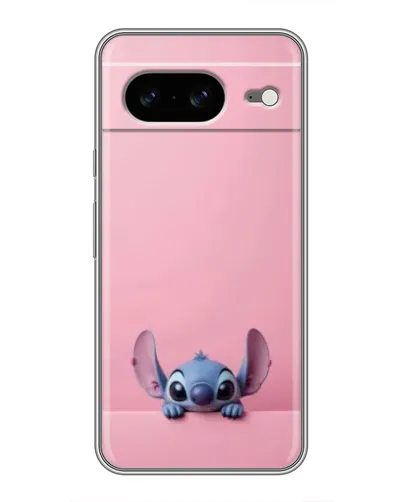 Чехол для Google Pixel 8 с картинкой «Stitch выглядывает»