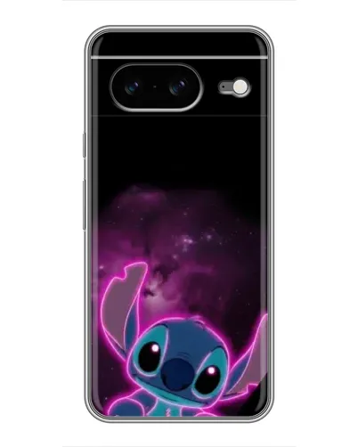 Чехол для Google Pixel 8 с картинкой «Неоновый Stitch»
