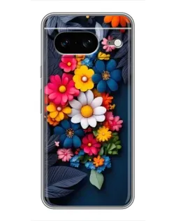 Чохол для Google Pixel 8 з картинкою «Квіткова феєрія»
