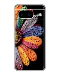 Чохол для Google Pixel 8 з картинкою «Райдужна квітка»