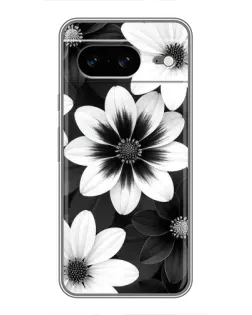 Чохол для Google Pixel 8 з картинкою «Монохромні айстри»