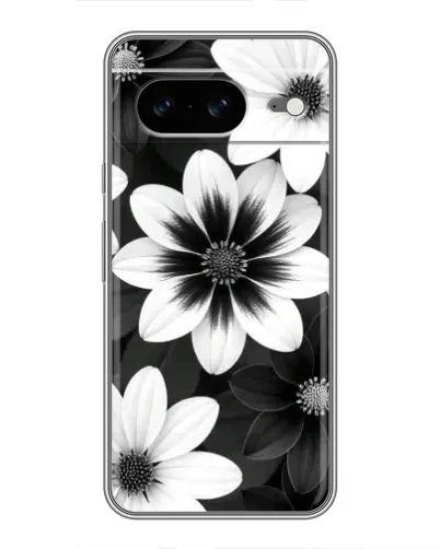 Чохол для Google Pixel 8 з картинкою «Монохромні айстри»