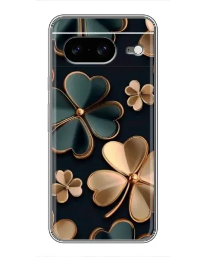 Чохол для Google Pixel 8 з картинкою «Конюшина в золоті»