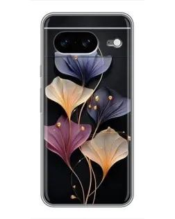 Чохол для Google Pixel 8 з картинкою «Лілові квіти грації»