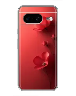 Чохол для Google Pixel 8 з картинкою «Макові суцвіття»