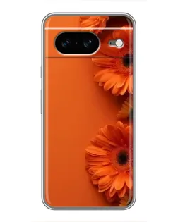 Чохол для Google Pixel 8 з картинкою «Помаранчеві гербери»