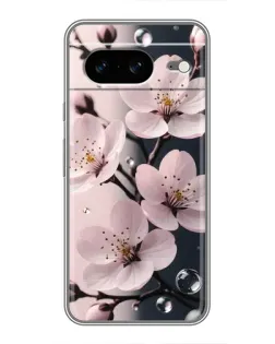Чохол для Google Pixel 8 з картинкою «Ніжня сакура та краплі»