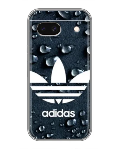 Чохол для Google Pixel 8A з картинкою «Adidas Trefoil Blue»
