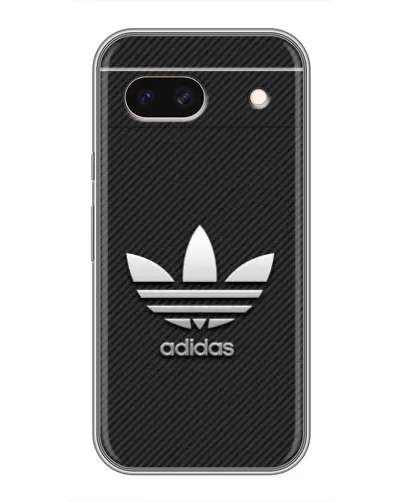 Чохол для Google Pixel 8A з картинкою «Adidas Карбонова текстура»