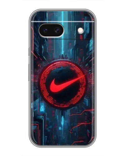 Чохол для Google Pixel 8A з картинкою «Техногенний стиль Nike»