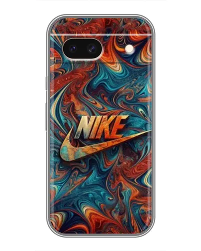 Чохол для Google Pixel 8A з картинкою «Nike в абстракції»