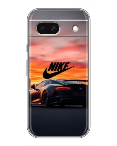 Чохол для Google Pixel 8A з картинкою «Nike та суперкар»