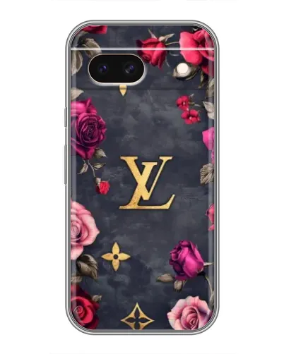 Чохол для Google Pixel 8A з картинкою «Квітковий Louis Vuitton»