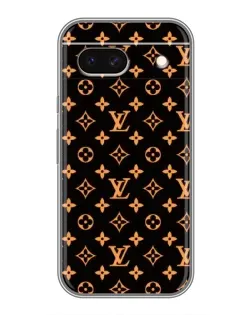 Чохол для Google Pixel 8A з картинкою «Золота монограма LV»