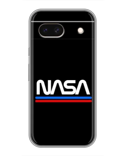 Чохол для Google Pixel 8A з картинкою «NASA — класика Red Blue»