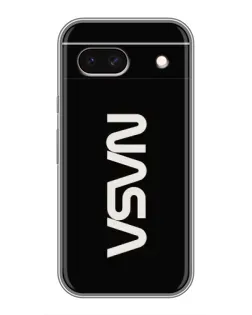 Чохол для Google Pixel 8A з картинкою «NASA — вертикальний логотип»