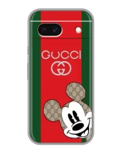 Чохол для Google Pixel 8A з картинкою «Gucci — смуги та Міккі»