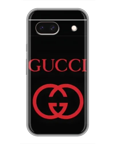 Чохол для Google Pixel 8A з картинкою «Gucci — червоний логотип»