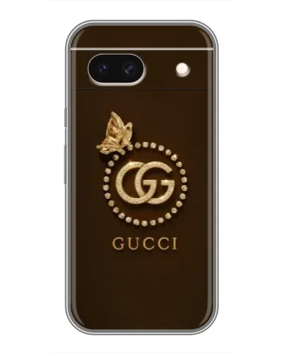 Чохол для Google Pixel 8A з картинкою «Gucci — золотий метелик»