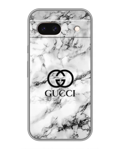 Чохол для Google Pixel 8A з картинкою «Gucci — мармуровий шик»
