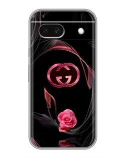 Чохол для Google Pixel 8A з картинкою «Gucci — неонова троянда»