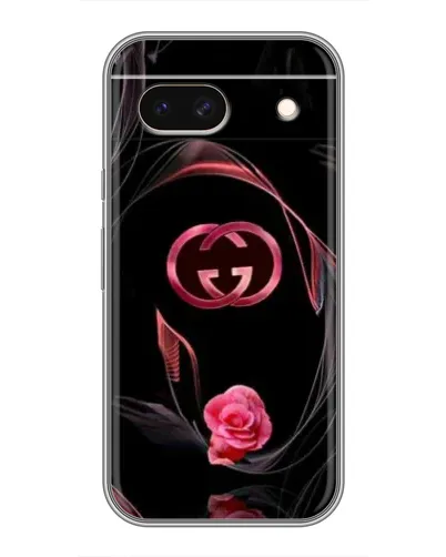Чохол для Google Pixel 8A з картинкою «Gucci — неонова троянда»