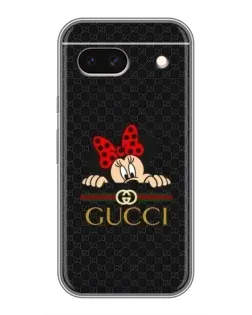 Чохол для Google Pixel 8A з картинкою «Мінні Маус Gucci — чорний»