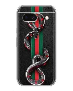 Чохол для Google Pixel 8A з картинкою «Gucci — змія на смузі»