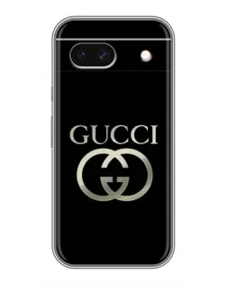 Чохол для Google Pixel 8A з картинкою «Gucci — золото на чорному»