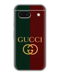 Чохол для Google Pixel 8A з картинкою «Gucci — темно-зелений градієнт»