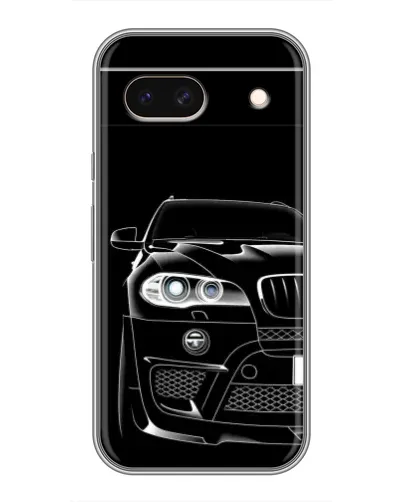Чохол для Google Pixel 8A з картинкою «Темний силует BMW»