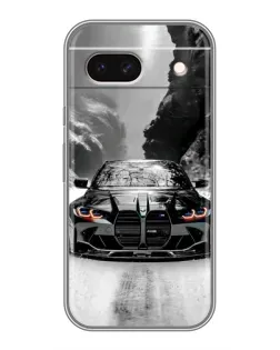 Чохол для Google Pixel 8A з картинкою «BMW — акварельний дрифт»