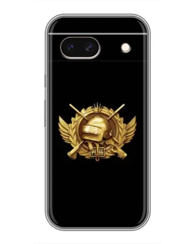 Чохол для Google Pixel 8A з картинкою «PUBG — помаранчевий градієнт»