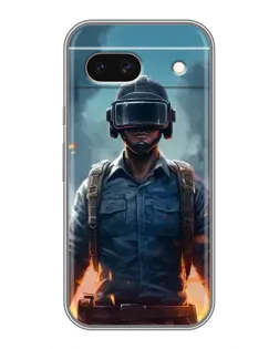 Чохол для Google Pixel 8A з картинкою «PUBG — реалістичний герой»