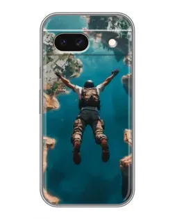 Чохол для Google Pixel 8A з картинкою «PUBG — вільне падіння»