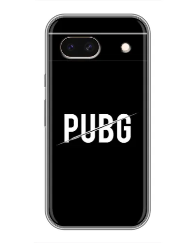 Чохол для Google Pixel 8A з картинкою «PUBG — білий логотип»
