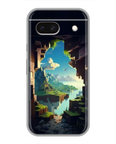 Чохол для Google Pixel 8A з картинкою «Вид з печери»