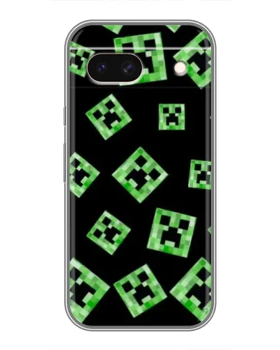 Чохол для Google Pixel 8A з картинкою «Паттерн з кріперами»