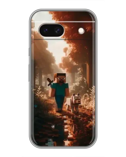 Чохол для Google Pixel 8A з картинкою «Стів у лісі»