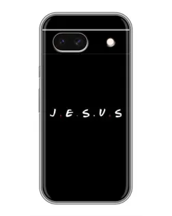 Чехол для Google Pixel 8A с картинкой «Точки веры J.E.S.U.S.»