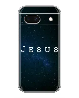 Чехол для Google Pixel 8A с картинкой «Звездное небо Jesus»