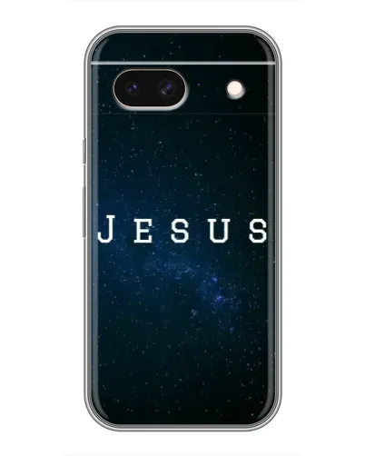 Чехол для Google Pixel 8A с картинкой «Звездное небо Jesus»