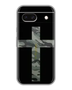 Чехол для Google Pixel 8A с картинкой «Милитари Крест»